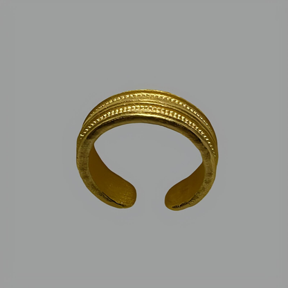 18K Gold Plated Isis Ring