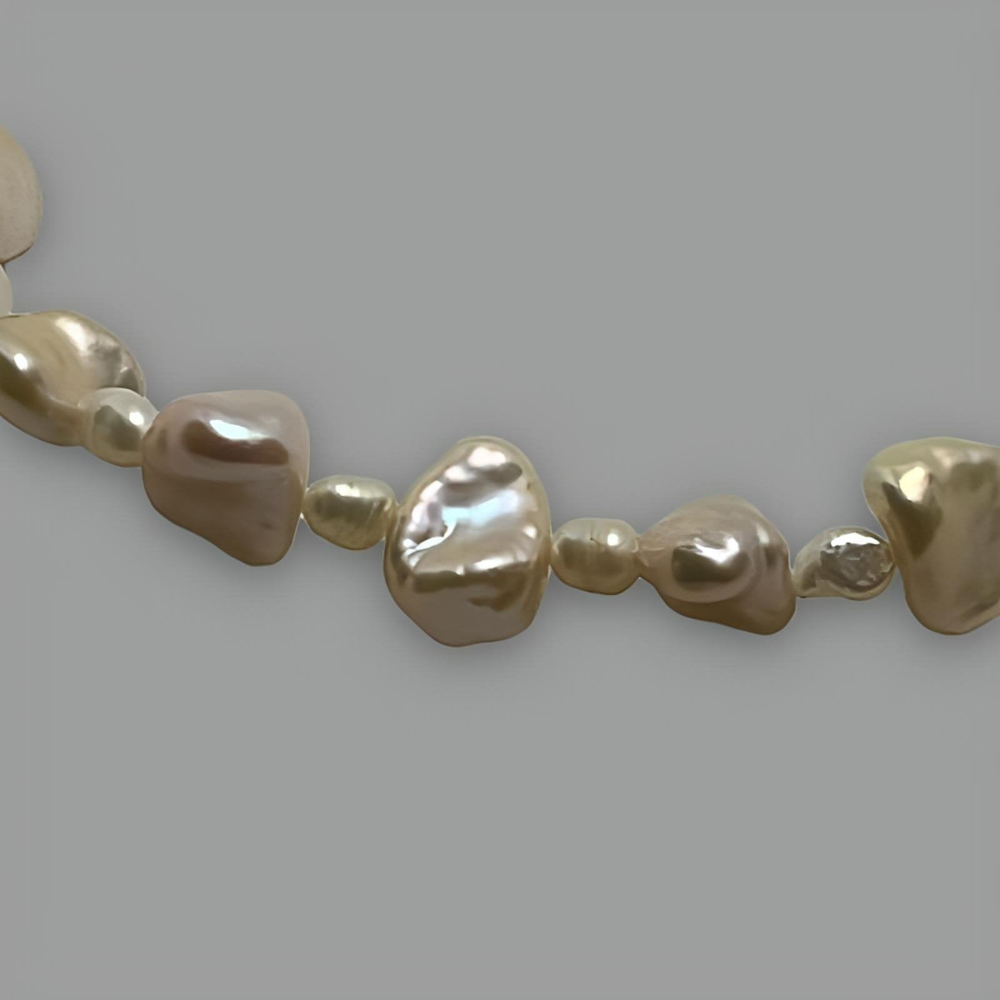 Two Pearl Necklace 36cm (14")