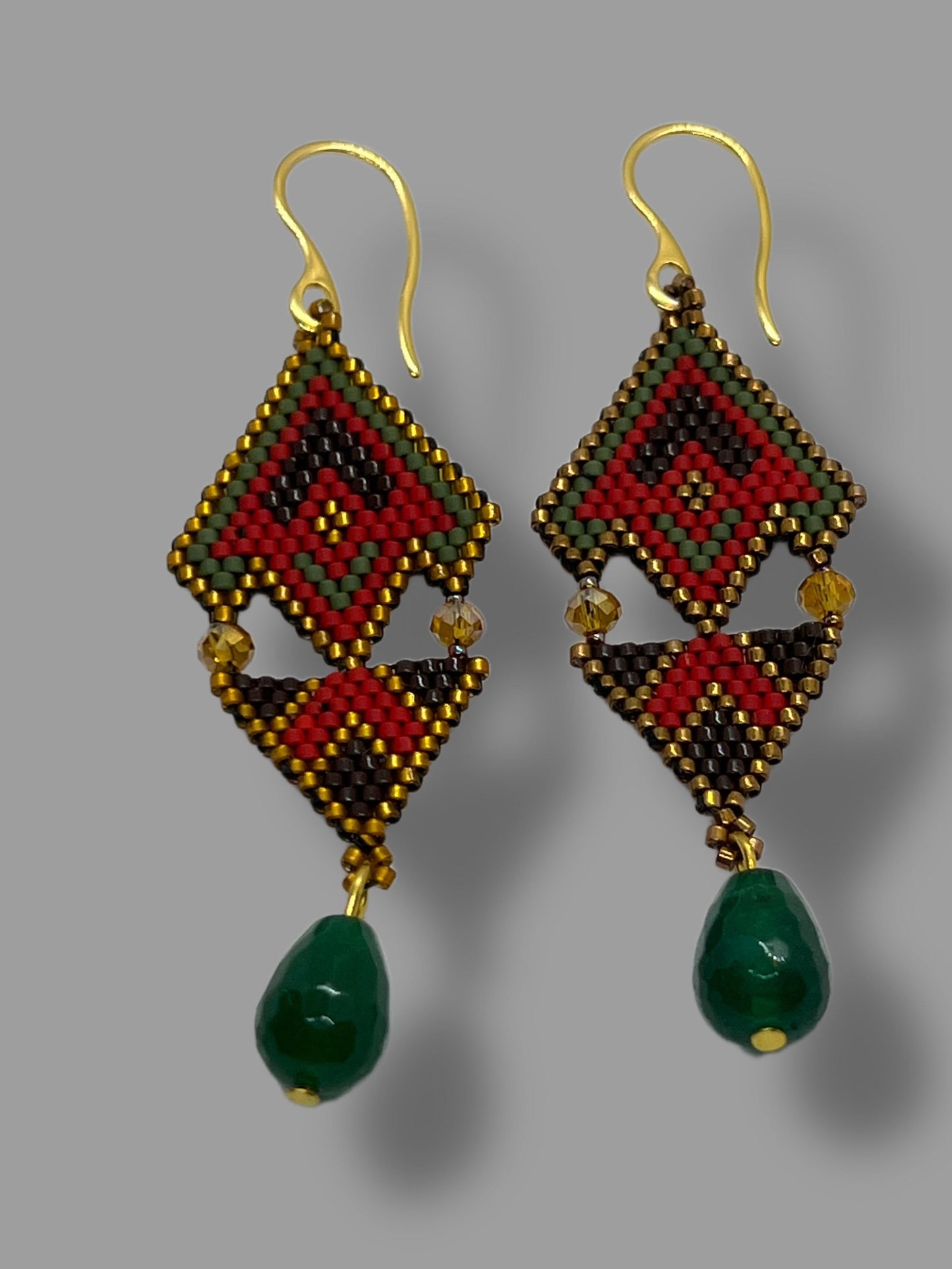 Delica Bead Earrings