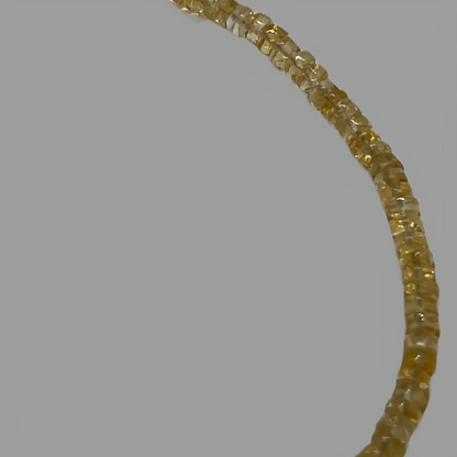 Citrine and Pearl Necklace 36cm (14")