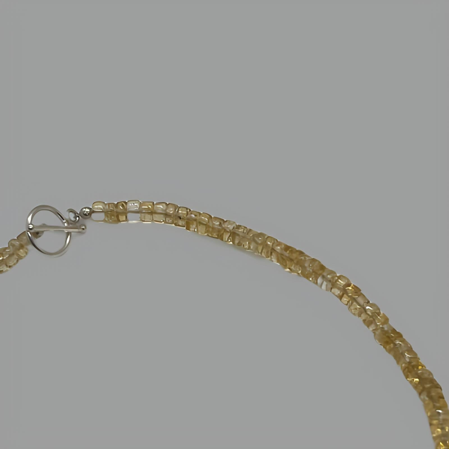 Citrine and Pearl Necklace 36cm (14")