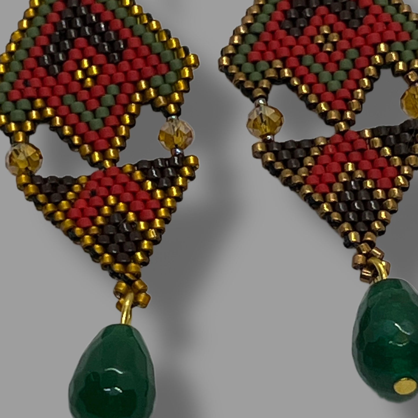 Delica Bead Earrings