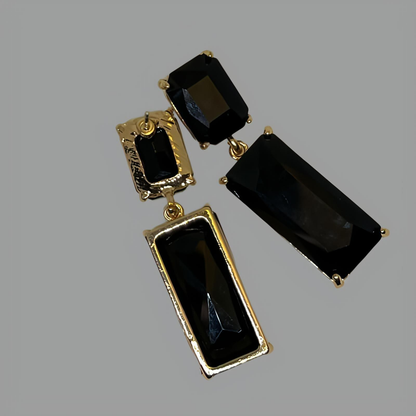 NōIR Glass Earrings