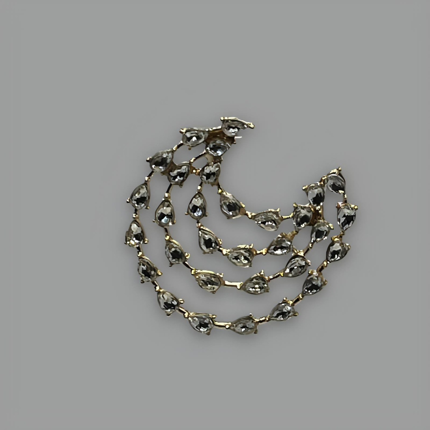 NōIR Crystal Wave Earrings