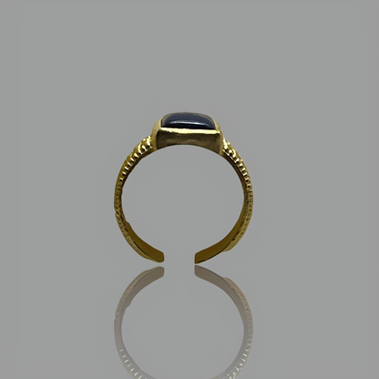 18K Gold Plated Signet Ring