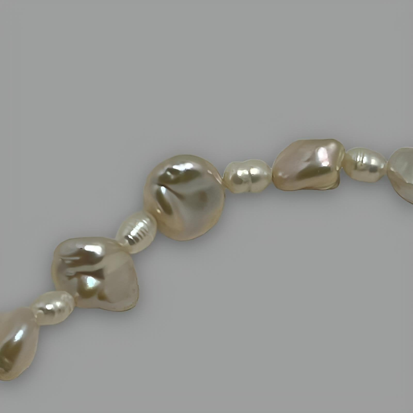 Two Pearl Necklace 36cm (14")