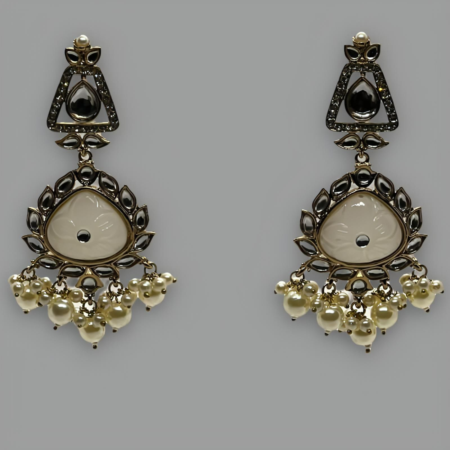 18K Gold Plated Pétales Earrings