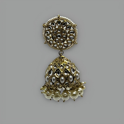 18K Gold Plated Ancienne Earrings