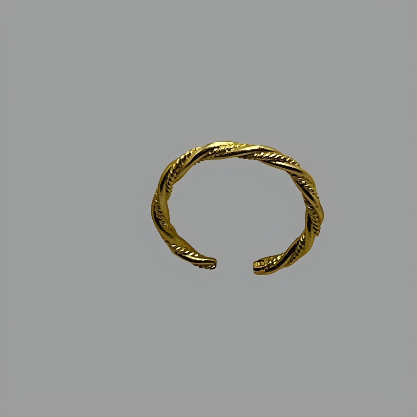 18K Gold Plated Sol Ring