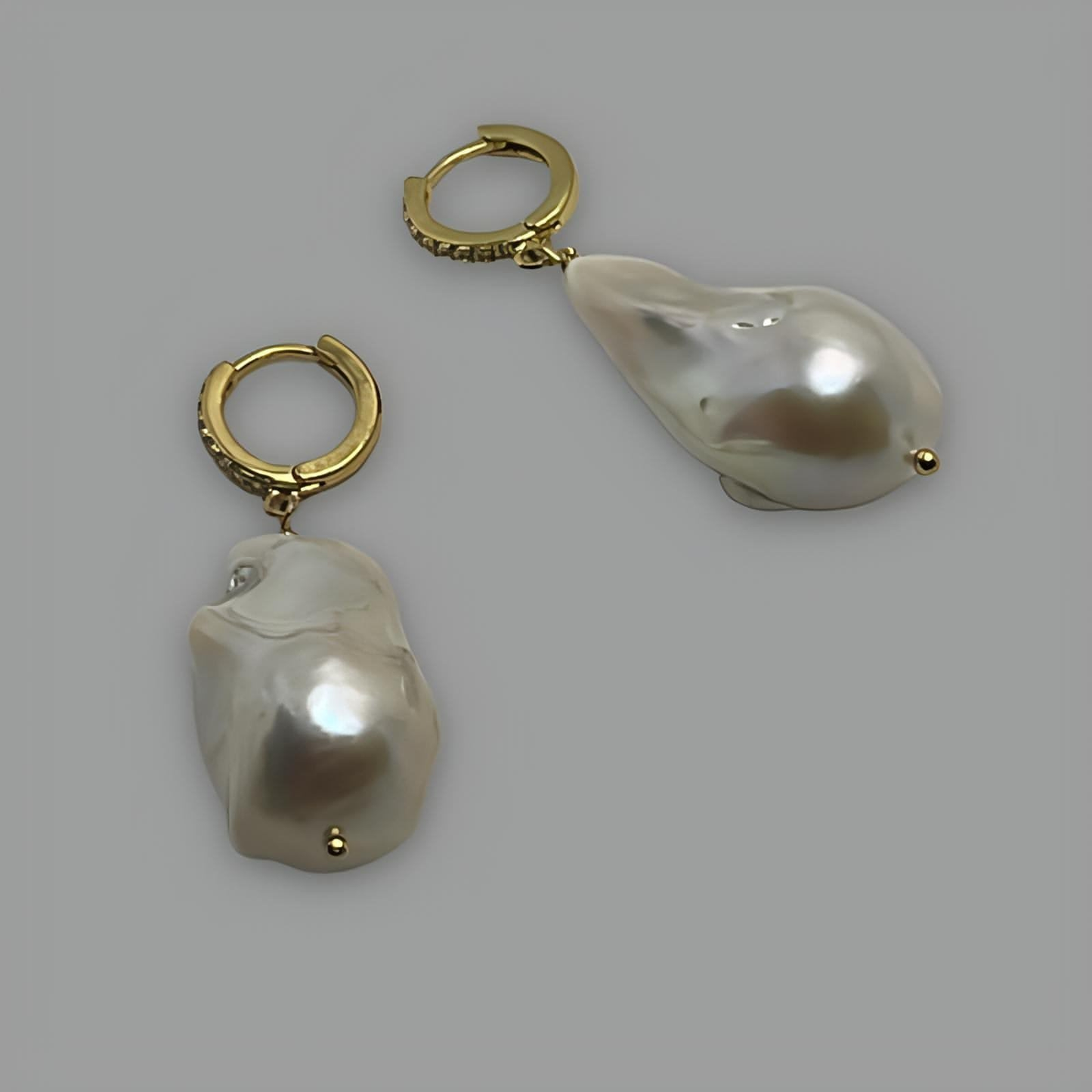 Baroque Pearl Drop Earrings