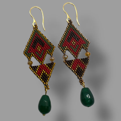 Delica Bead Earrings