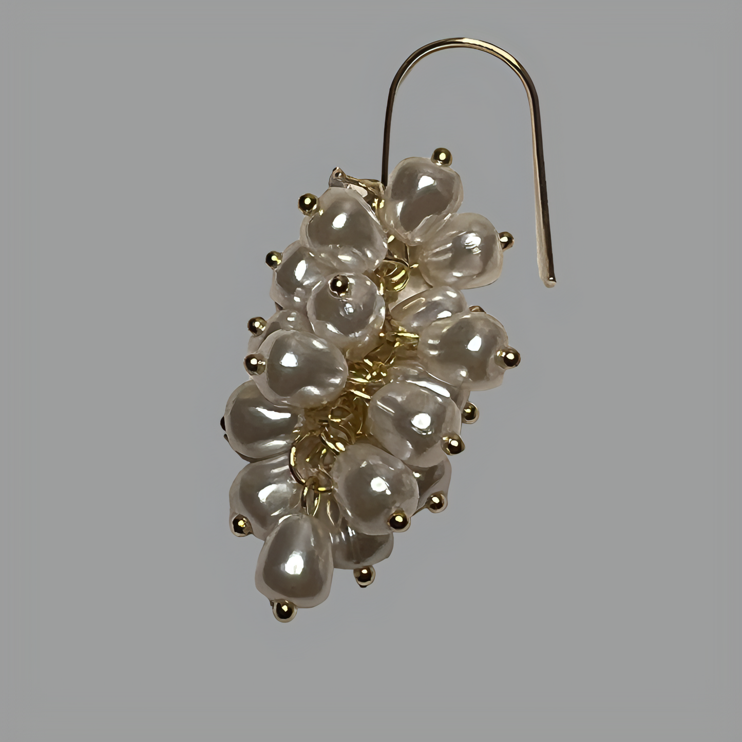 VERSAILLES Pearl Rhinestone Drop Earrings